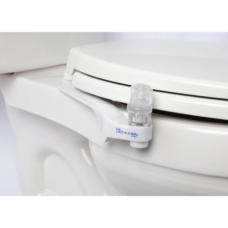 Biffy The BIFFY Classic Bidet Attachment- Physician Designed & Clinically Tested, Self-Cleaning, 8-Stream Spray with Adjustable Pressure and Pattern, Non-Electric, Assembled in USA - Image 1